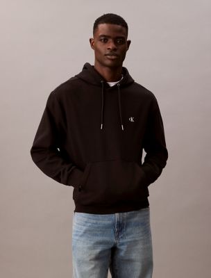 Archive Logo Fleece Hoodie, Black