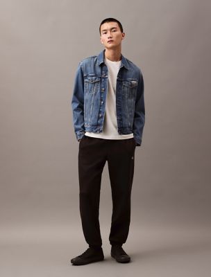 Archive Logo Fleece Joggers, Black