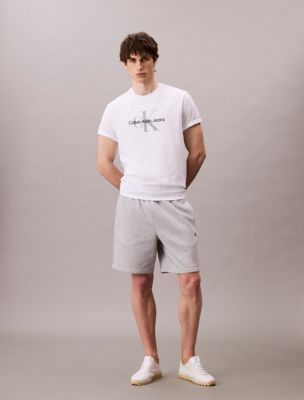Archive Logo Fleece Shorts, Heroic Grey Heather