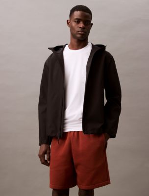 Archive Logo Fleece Shorts, Roasted Russet