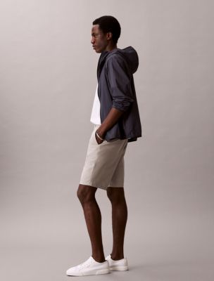 Мужские шорты Calvin Klein 9" Stretch Tech Short, цвет: Drizzle — фото 4