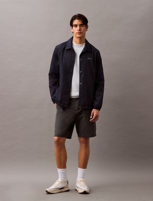 9" Stretch Tech Short, Asphalt