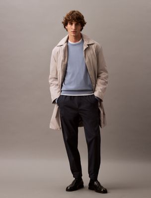 Tech Slim Pull-On Pants, Dark Sapphire