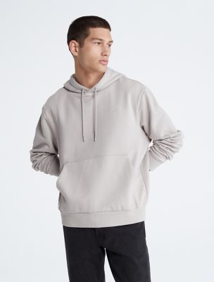 Archive Logo Fleece Drawstring Hoodie, Porpoise