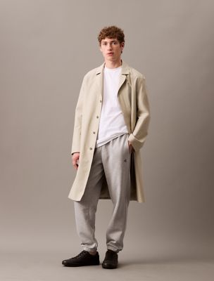 Pantalon de jogging en molleton avec logo Archive, gris héroïque