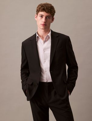 Refined Stretch Blazer, Black