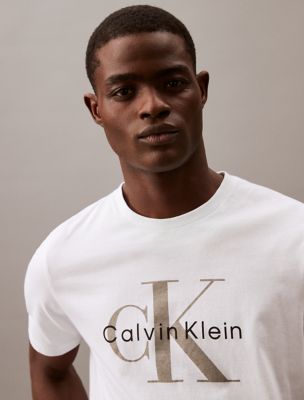 Monogram Logo Crewneck T-Shirt, White