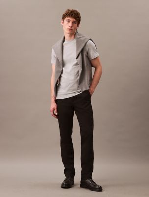 Modern Stretch Chino Pants, Black