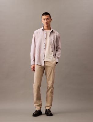 Cotton Flex Chino, Plaza Taupe