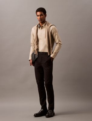 Cotton Flex Chino, Black