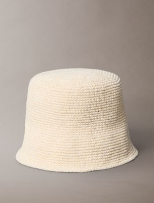 Crochet Bucket Hat, Parchment