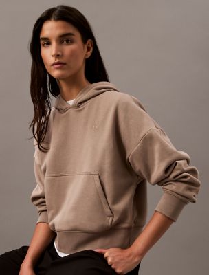 Archive Logo Fleece Hoodie, Cinder