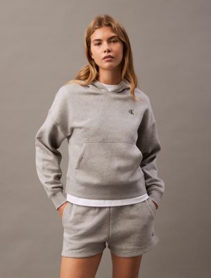 アウターその他   Women's Archive Logo Fleece Hoodie Grey 40WI255 Archive Logo Fleece Hoodie | Calvin Klein