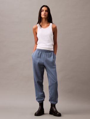 Archive Logo Fleece Joggers, China Blue