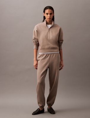 Archive Logo Fleece Joggers, Cinder
