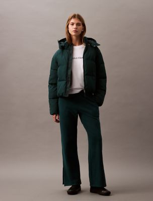 Cotton Terry Pants, Ponderous Pine