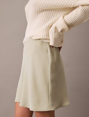 Женские юбки Calvin Klein Fluid Mini Skirt — фото 4