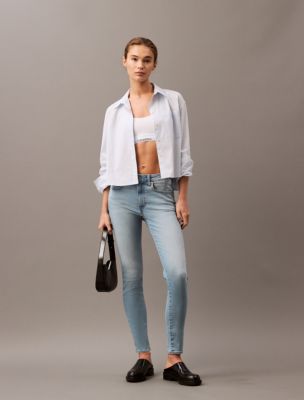 Original Skinny Fit Jeans, Marbled Beacon