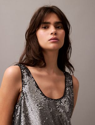 Sequin Tank Top | Calvin Klein® USA