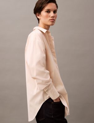 売れ筋商品|||カルバンクライン シャツ レディース トップス RELAXED SHIRT - Button-down blouse - brilliant white White | Women's Shirts And Blouses | Calvin Klein