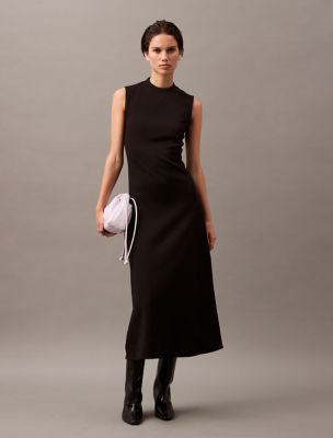Scuba Maxi Dress, Black Beauty