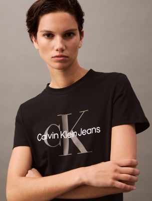 Monogram Logo Tee, Black