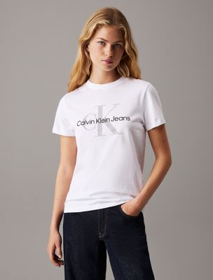 Monogram Logo Tee, Brilliant White