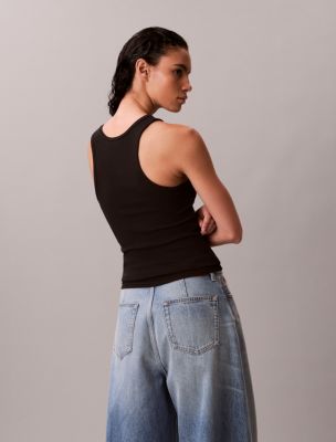 Женские топы Calvin Klein Cotton Contour Rib Tank — фото 7