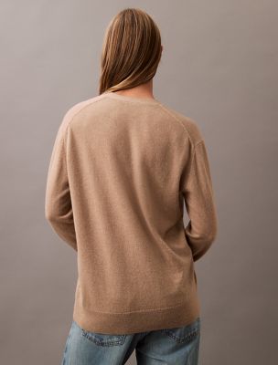 Ten × Herman / Cashmere Cardigan Dress The Cashmere Cardigan, Wheat 2x/3x - last one – BOHÈME
