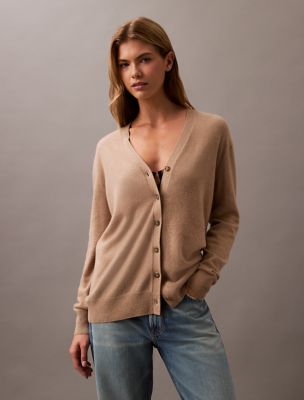 Cashmere Cardigan, Brindle