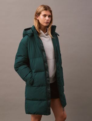Heavyweight Relaxed Puffer Jacket, Ponderosa Pine
