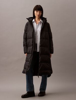 Hooded Puffer Jacket, Black Beauty