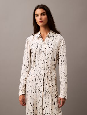 【直営・関税送料込】Shirt dress BELTED UTILITY SHIRT DRESS