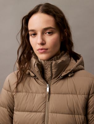 フリースジャケット   High Shine Lightweight Puffer Jacket Lightweight Puffer Jacket | Calvin Klein® Canada