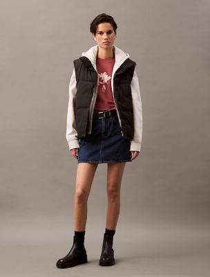 Heavyweight Puffer Vest, Black Beauty