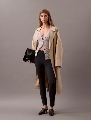 Solid Ponte Skinny Pants, Dark Sapphire
