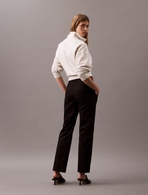 Женские брюки Calvin Klein Cotton Stretch Straight Fit Chino Pants — фото 2