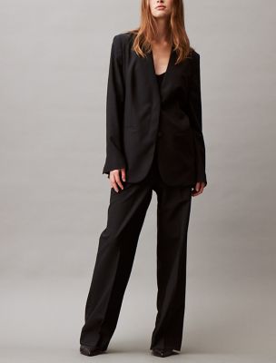 Женские брюки Calvin Klein Refined Stretch Wide Leg Trouser — фото 4