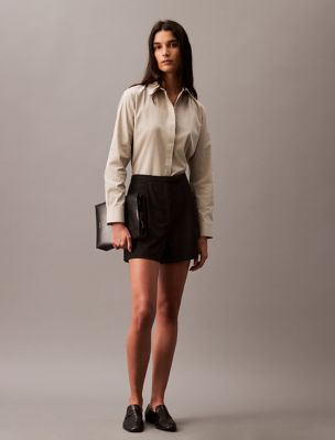 Refined Stretch Shorts, Black Beauty