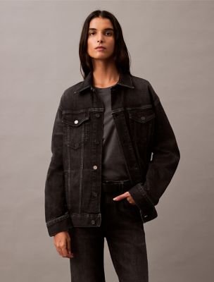 Cotton Cashmere Denim Jacket, Midnight Stone