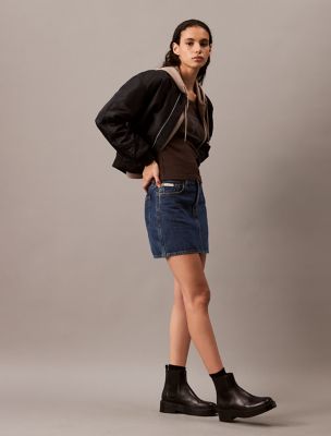 Denim Mini Skirt, Pacifico