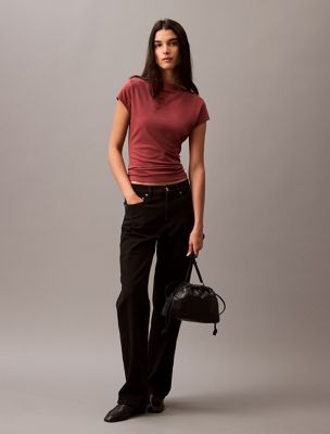 90s Straight Jeans, Classic Black