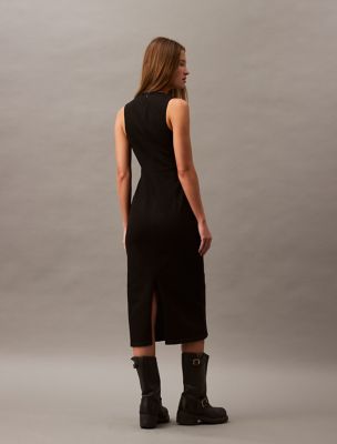calvin klein sculpt denim bodycon dress Calvin Klein Strapless Denim Mini Dress In Dark Denim - 60% Off