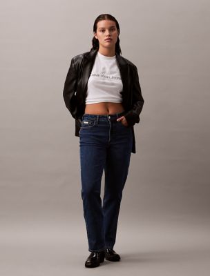 Original Curvy Straight Fit Jeans, Pacifico