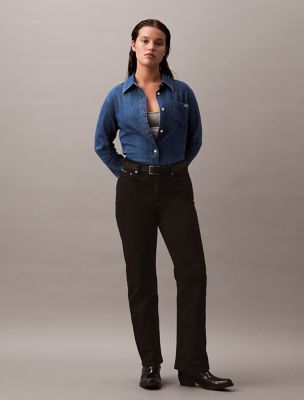 Original Curvy Straight Fit Jeans, Ink