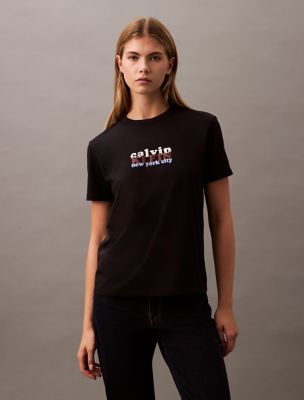 Bold Logo Graphic Classic T-Shirt, Black Beauty