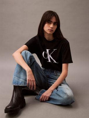 Monogram Logo Boxy T-Shirt | Calvin Klein