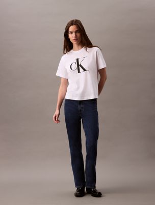Monogram Logo Boxy T-Shirt | Calvin Klein