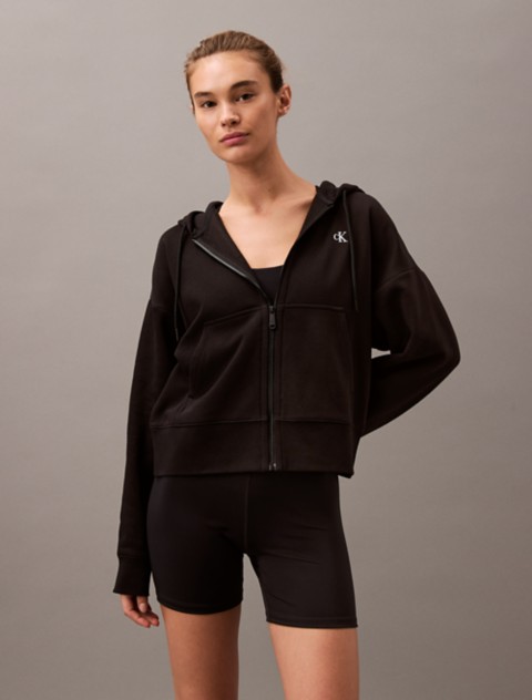 Женские худи Calvin Klein Monogram Fleece Zip