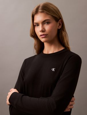 Archive Logo Long Sleeve T-Shirt, Black Beauty